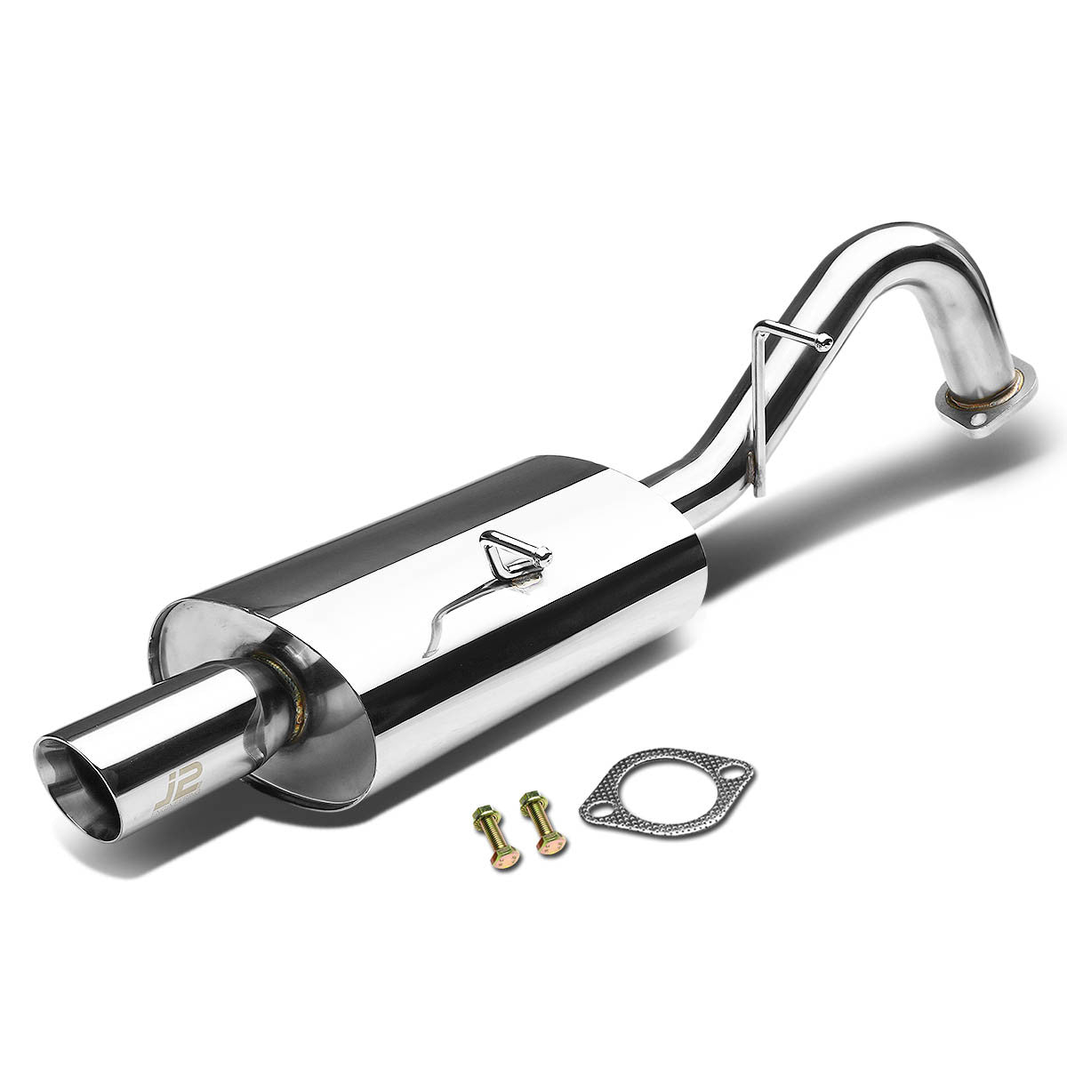 08-14 Scion xD Catback Exhaust System with Muffler Tip - Stainless Steel Performance Exhaust for Enhanced Sound & Power - Perfect for Street Racing & Car Upgrades