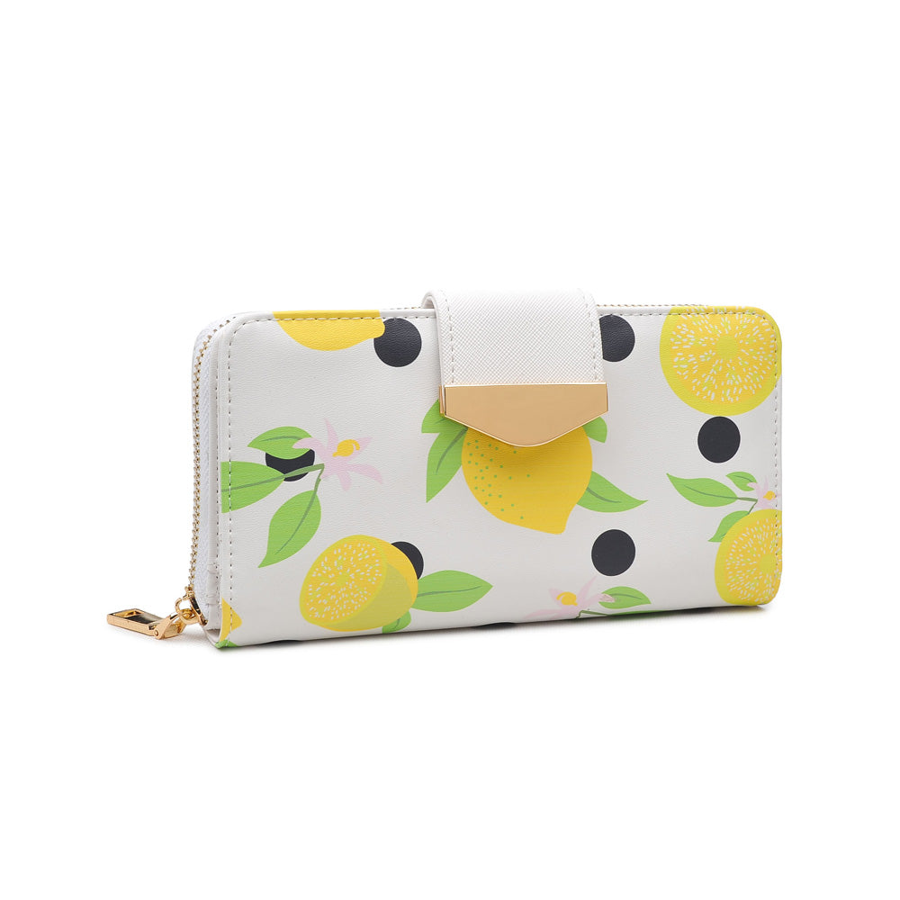 Poppy Lemon Wallet - Stylish & Slim RFID Blocking Leather Wallet for Women & Men | Perfect for Travel, Shopping & Everyday Use