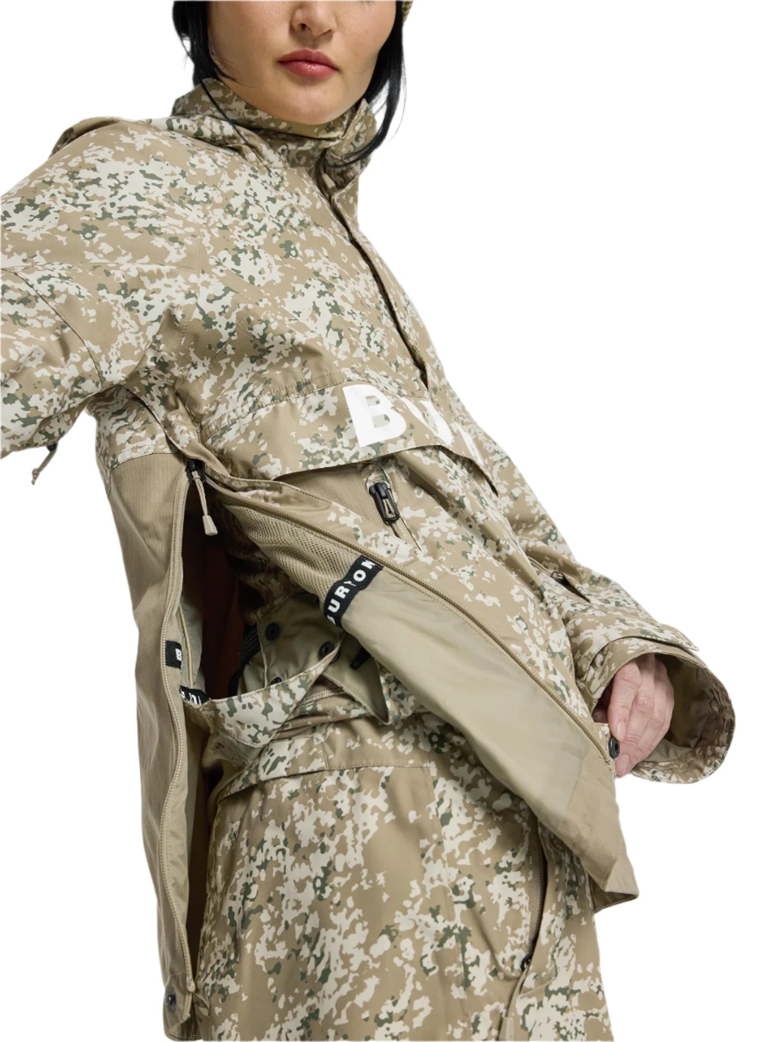Burton Women's Frosnter Anorak Jacket 2025 - Waterproof Winter Coat for Skiing, Snowboarding & Outdoor Adventures