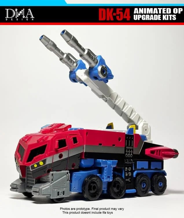 DNA Design DK 54 Upgrade Kit for Transformers Animated Optimus Prime - Enhance Your Collectible Figure with Premium Accessories for Display & Customization
