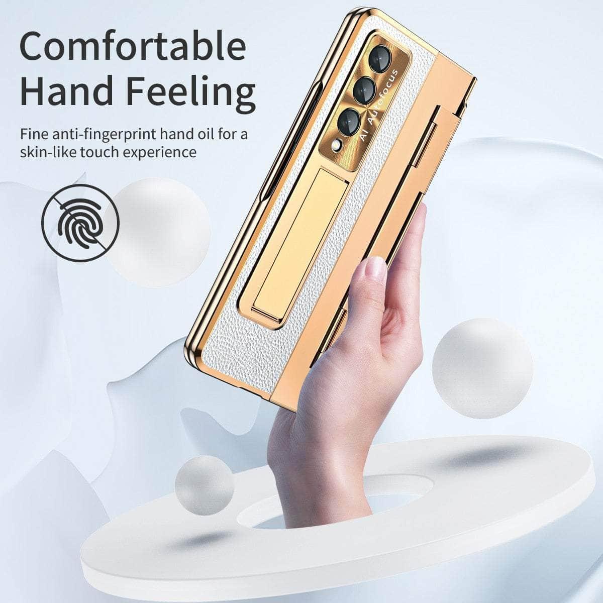 Samsung Galaxy Z Fold 5 Screen Protector - Tempered Glass for Z Fold 5 Case - HD Clear, Anti-Scratch, Bubble-Free - Perfect for Work, Gaming & Daily Use