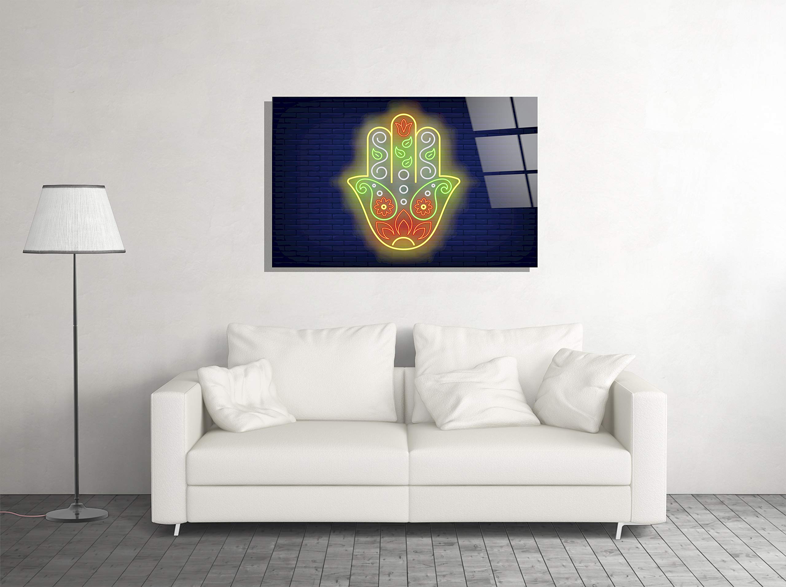 Buddha Religious Traditions Decor Print - Tempered Glass Wall Art for Home & Office - Perfect Gift for Meditation Spaces & Spiritual Decor