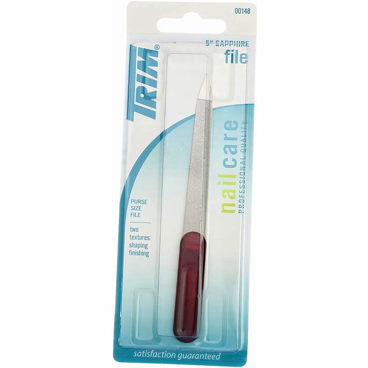 Professional Trim Nail Care Nail File Set - 2 Pack for Manicure & Pedicure | Perfect for Home, Salon, Travel & Grooming Kit Essentials