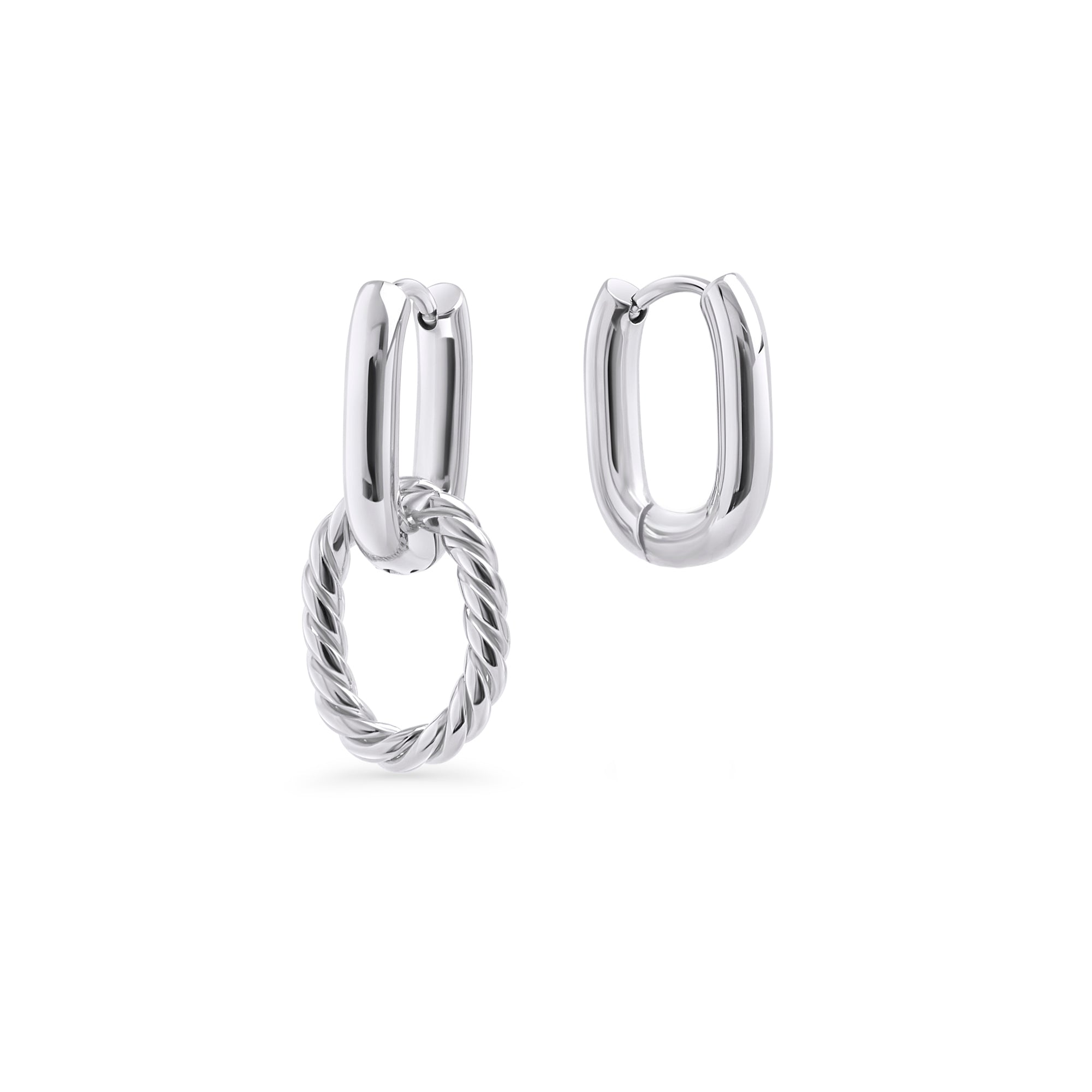 Stylish Cecilia Huggie Hoop Earrings for Women - Trendy Gold & Silver Huggie Earrings for Everyday Wear - Perfect for Work, Parties & Casual Outfits