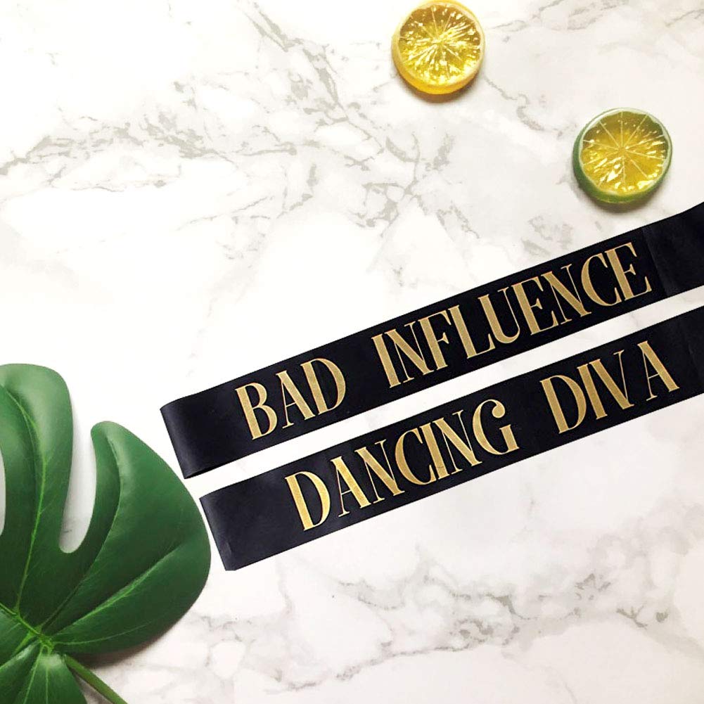 7 Pack Bachelorette Sash Set - Funny Bride Tribe Sashes for Bachelorette Party, Bridal Shower & Hen Party Decorations - Perfect for Wedding Celebrations, Girls Night Out & Bridal Party Favors