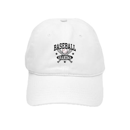 White - Baseball Grandma Cap