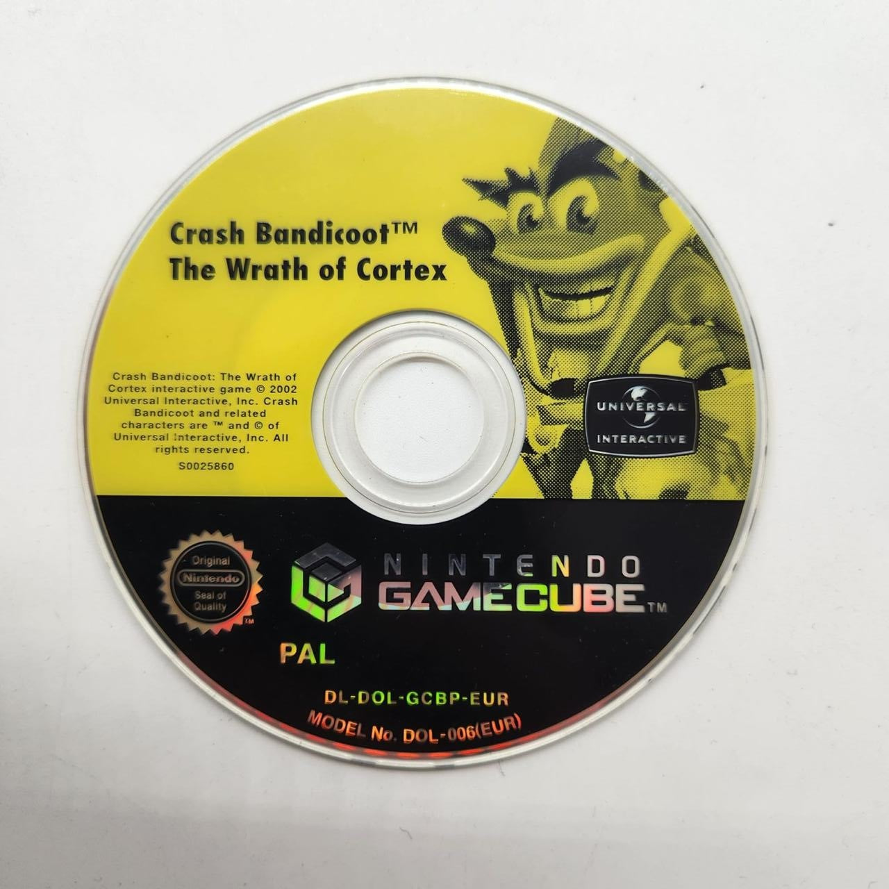 Crash Bandicoot The Wrath of Cortex Game for Nintendo GameCube - PAL Version (Disc Only) | Classic Action-Adventure Platformer Game for Retro Gaming Enthusiasts