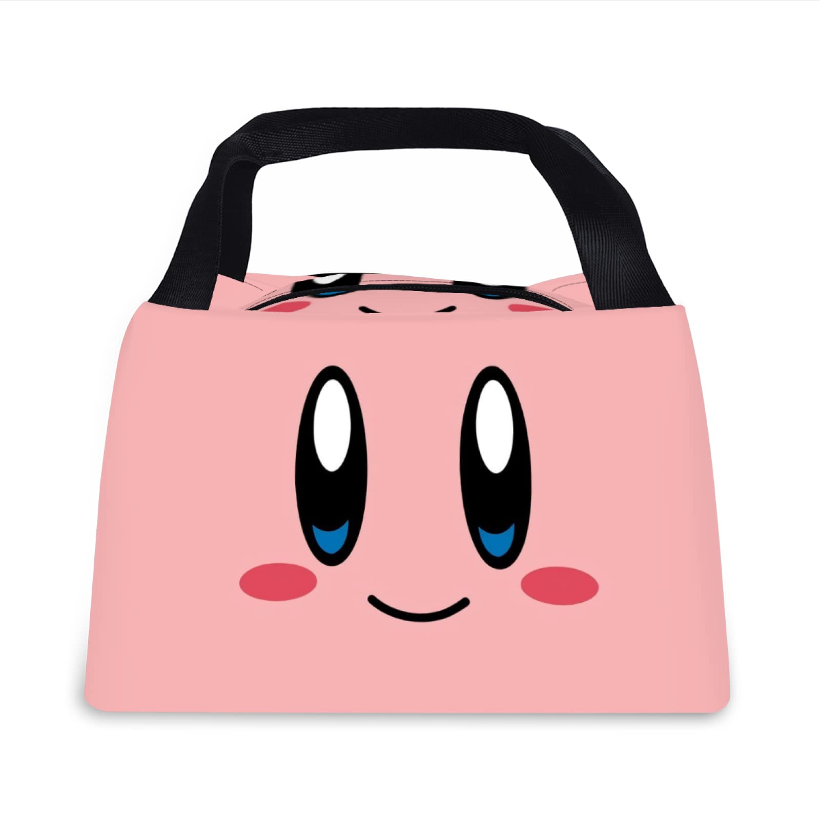 Japan Cute Anime Lunch Bag with Adjustable Shoulder Strap - Double Layer Waterproof Leak-Proof Insulated Lunch Box for Work, School, Picnic & Travel - Reusable Portable Storage Bag for Men & Women