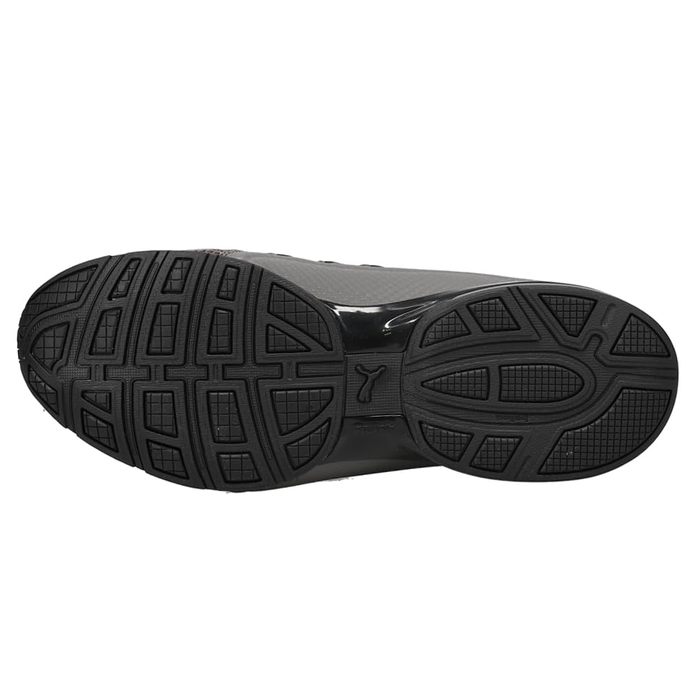 PUMA Men's Axelion LS Training Sneakers - Lightweight Running Shoes for Gym & Workouts - Grey - Size 7.5 M - Perfect for Jogging, Cross Training & Casual Wear