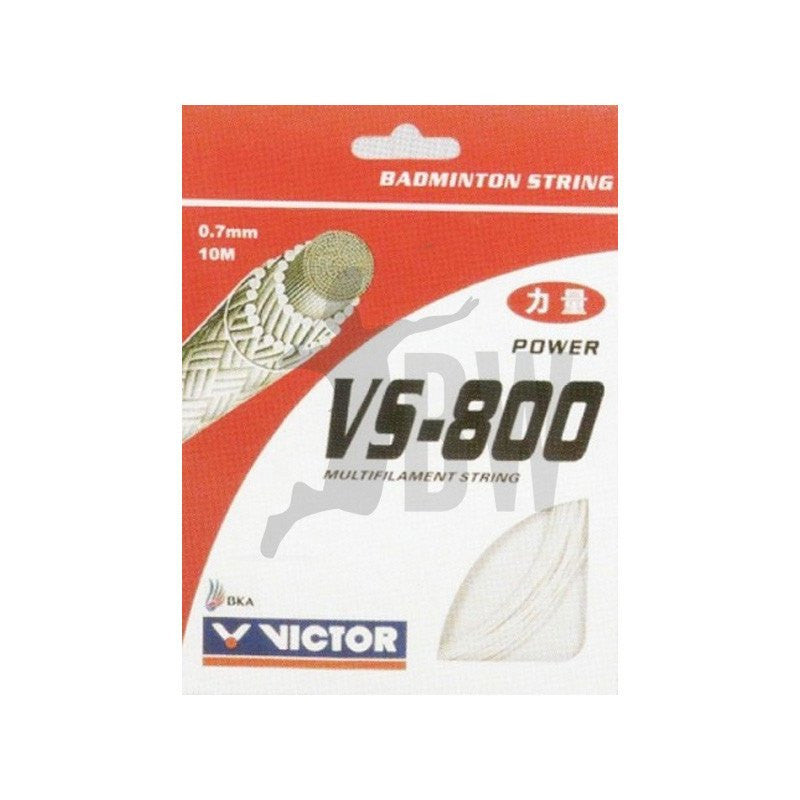 Victor VS 800 Professional Badminton String - High Performance Nylon String for Badminton Rackets - Perfect for Tournament Play & Training Sessions