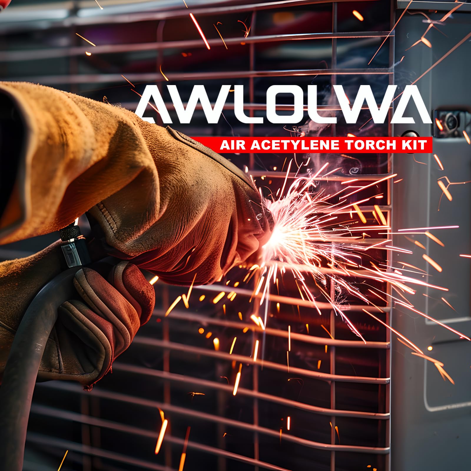 Professional X-3B Air Acetylene Torch Kit - High-Quality Fuel Gas Welding & Cutting Kit for Metalworking, Plumbing, and DIY Projects
