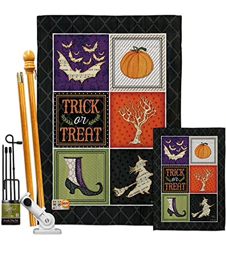 Large & Small Flags Set w Hardware