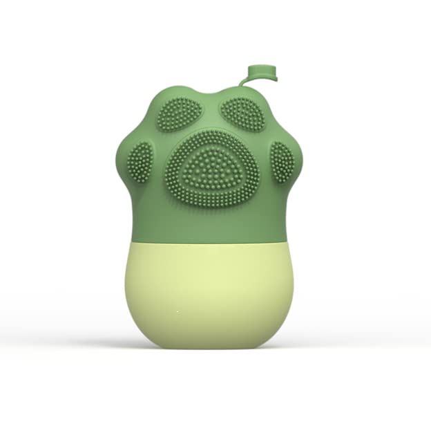 Loftystore - Silicone Facial Ice Massager for Face, Eyes & Neck - Reduces Puffiness, Soothes Skin, Improves Circulation - Skincare Tool for Morning Routine, Spa Days & Post-Workout Recovery (Green)