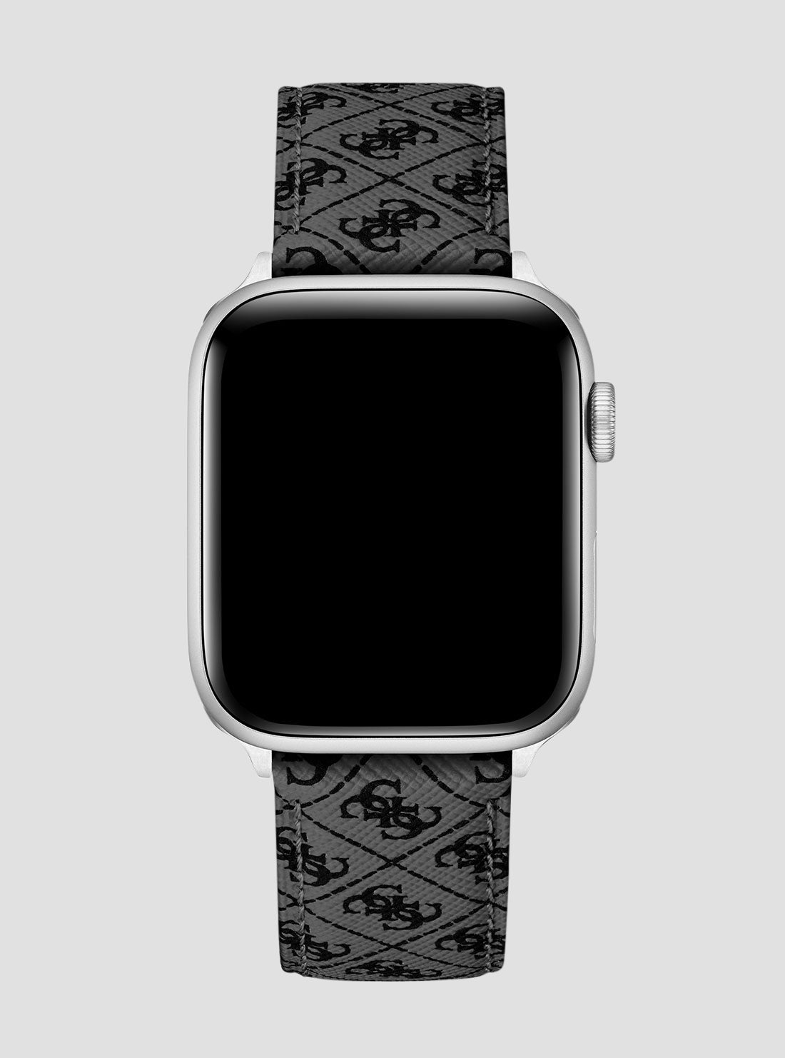 Premium Black Quattro Genuine Leather Apple Watch Band - Stylish & Durable Replacement Strap for Workout, Office & Everyday Wear