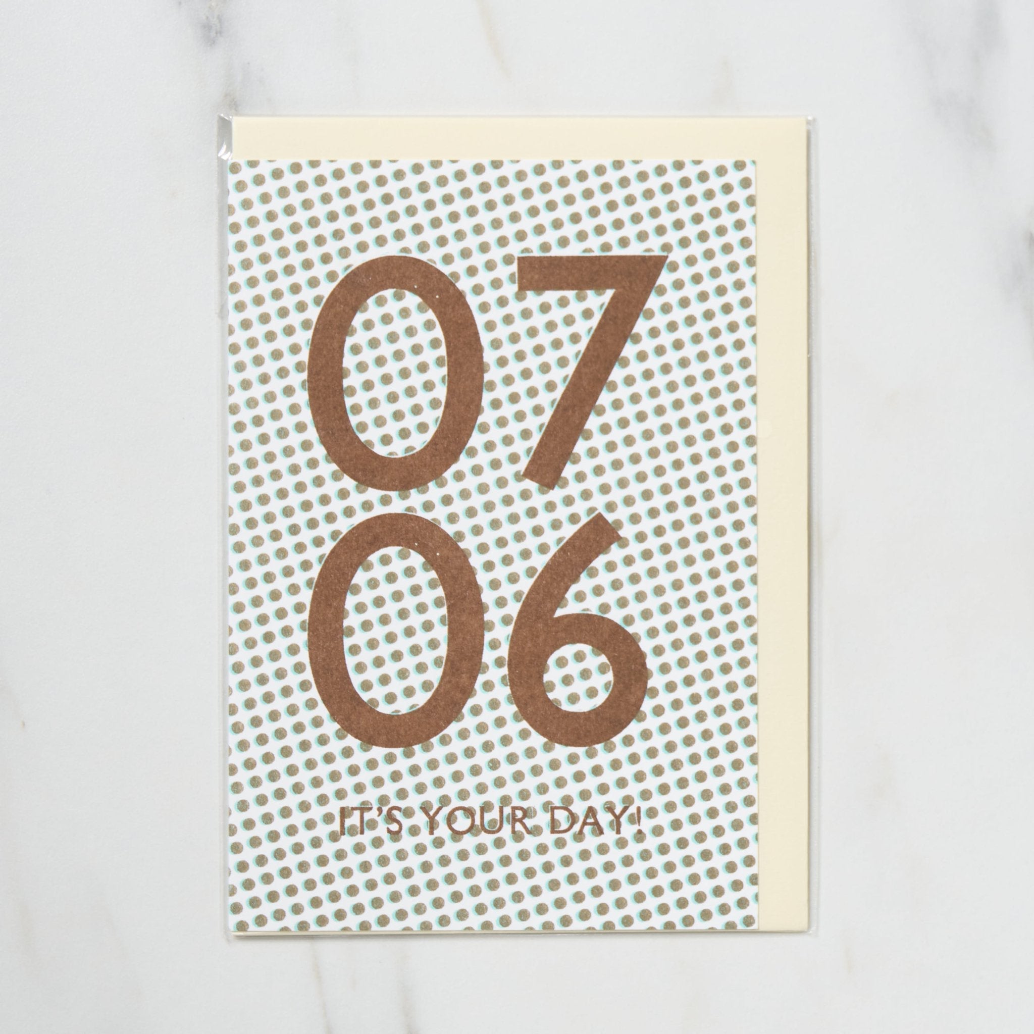365 Find Your Day Card - July Edition | Premium Letterpress Letters for Birthdays, Anniversaries & Special Occasions | Perfect Gift for Loved Ones