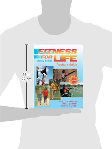 Fitness for Life Middle School Teacher's Guide - Comprehensive PE Curriculum & Lesson Plans for Grades 6-8 | Classroom Activities, Student Wellness & Physical Education Resources
