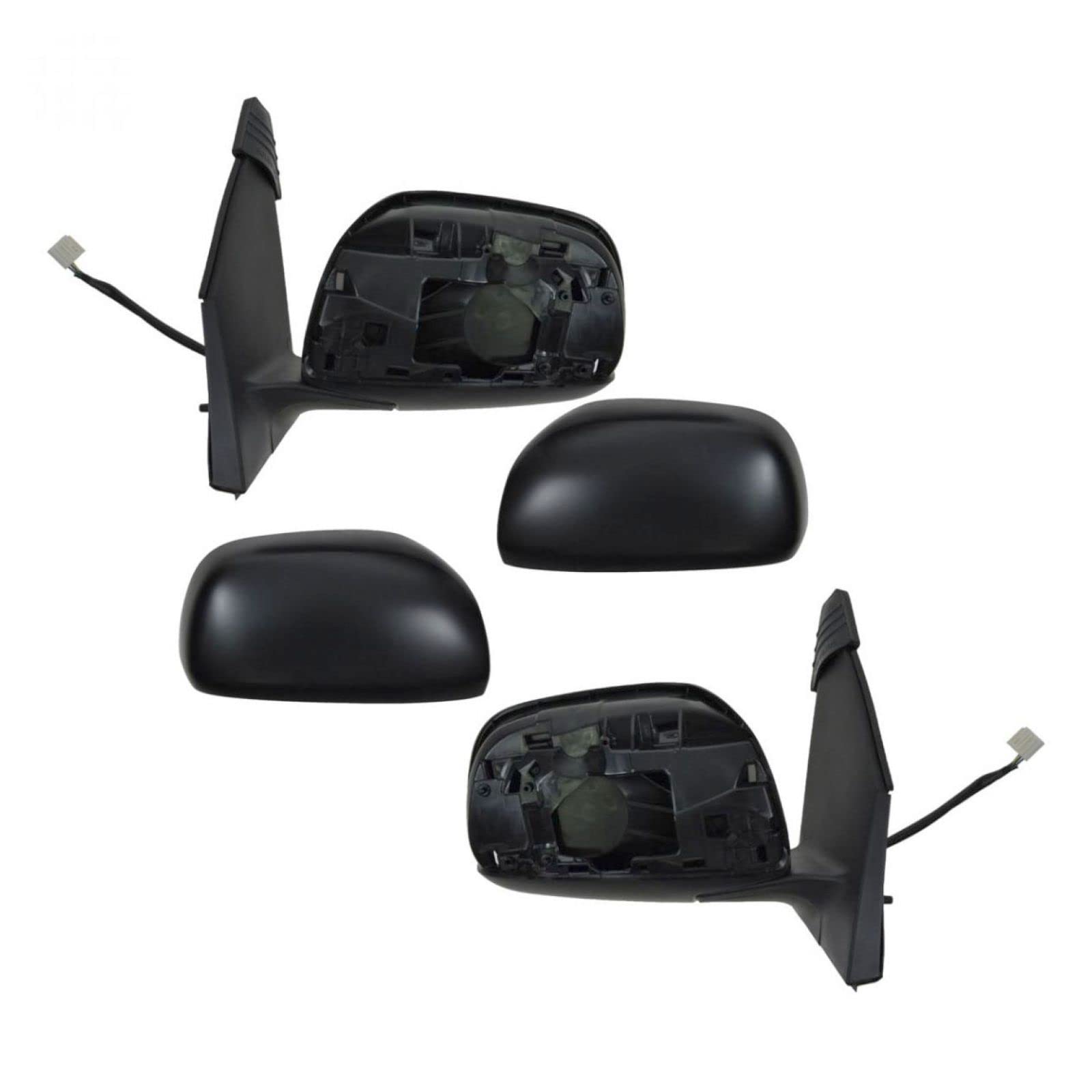 2009-2012 Toyota RAV4 Left & Right Side Mirrors Power Set - OEM Replacement for US Models - Perfect for Parking & Lane Changes