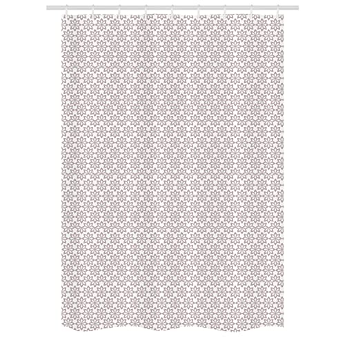 Taupe and White