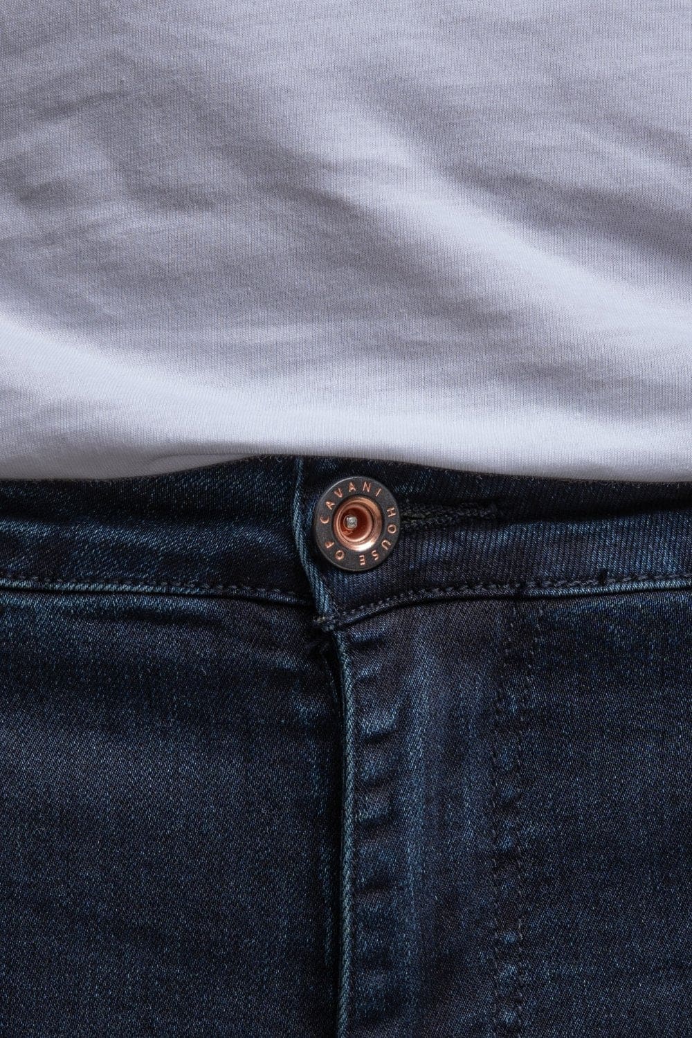 Cavani Milano Blue Denim Jeans for Men - Slim Fit Stretch Comfortable Jeans - Perfect for Casual Wear & Office Outfits