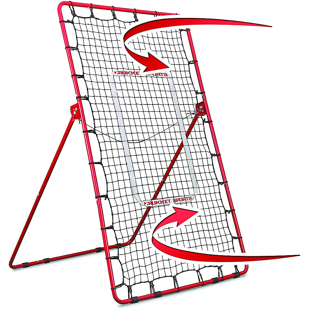 Rukket RBND300 Portable Soccer Rebounder Net - Training Aid for Soccer Players, Perfect for Solo Practice, Backyard Drills & Skill Improvement | Durable & Easy Setup