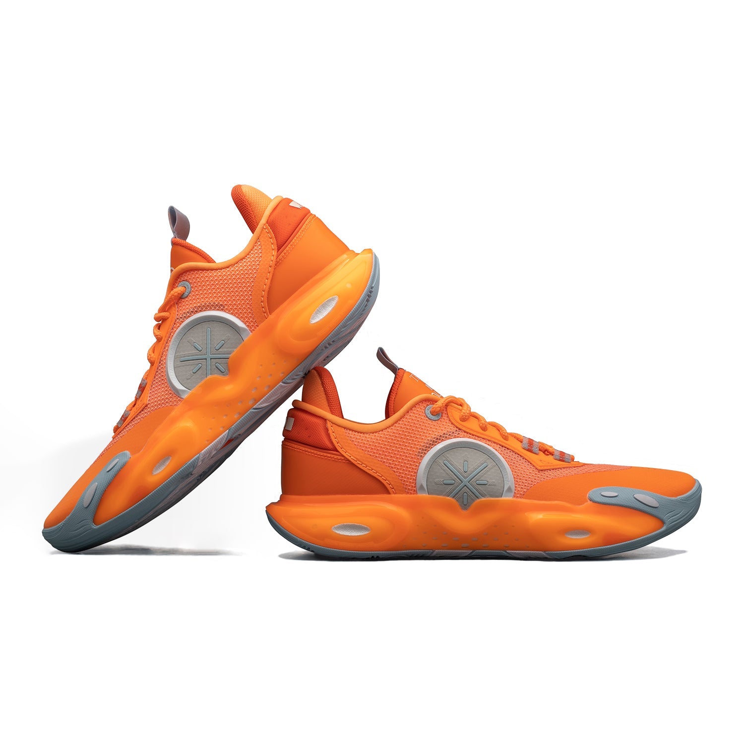 Wade All City 12 Orange Basketball Shoes - Men's High-Performance Sneakers for Indoor & Outdoor Court Play | Durable Cushioning & Ankle Support | Perfect for Streetball, Training, and Competitive Games