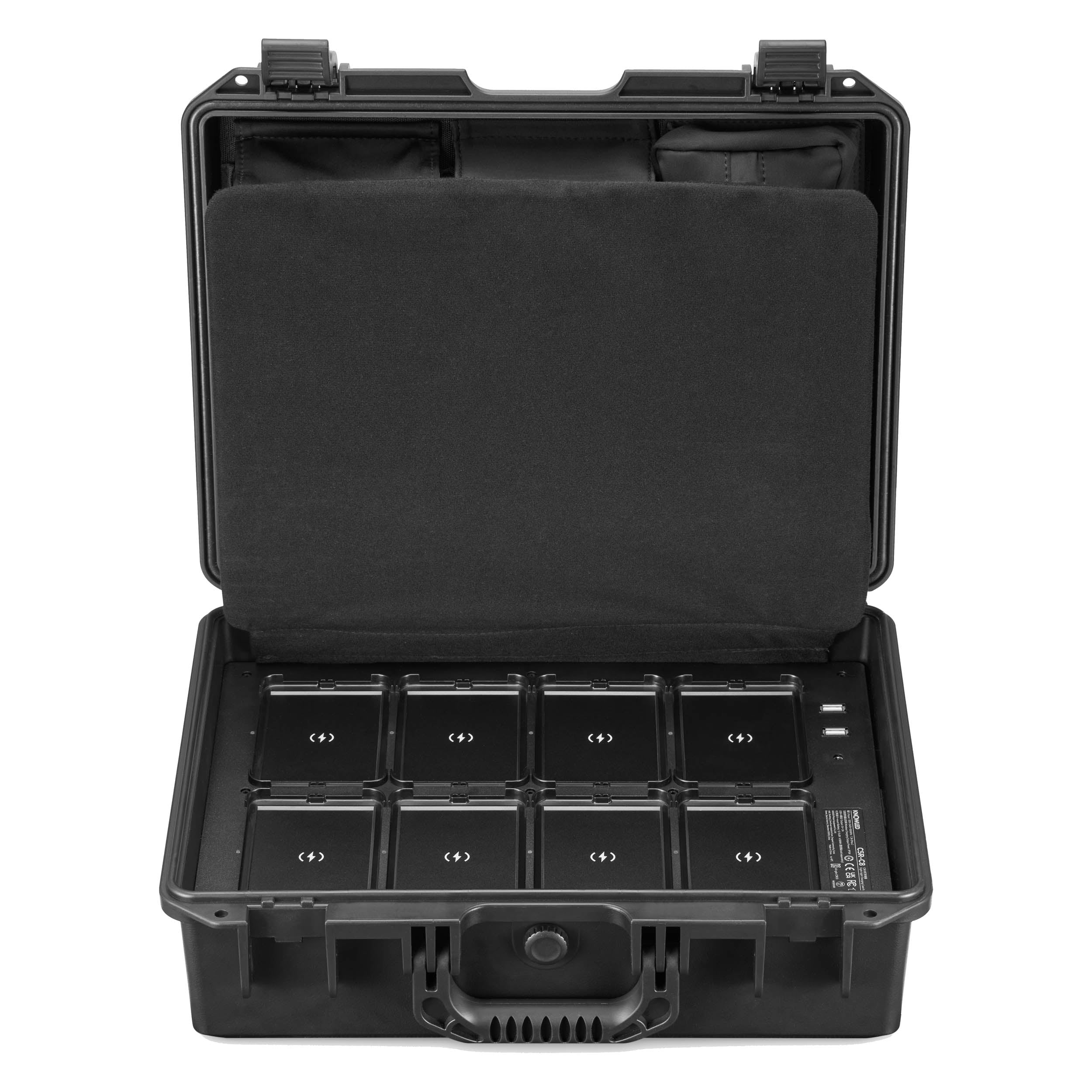 KNOWLED C5R C8 Eight Light Charging Case for 8x C5R Pocket-Sized RGBWW LED Panels - Portable Creative Lighting Solution for Photography, Events & Home Decor (Special Order)