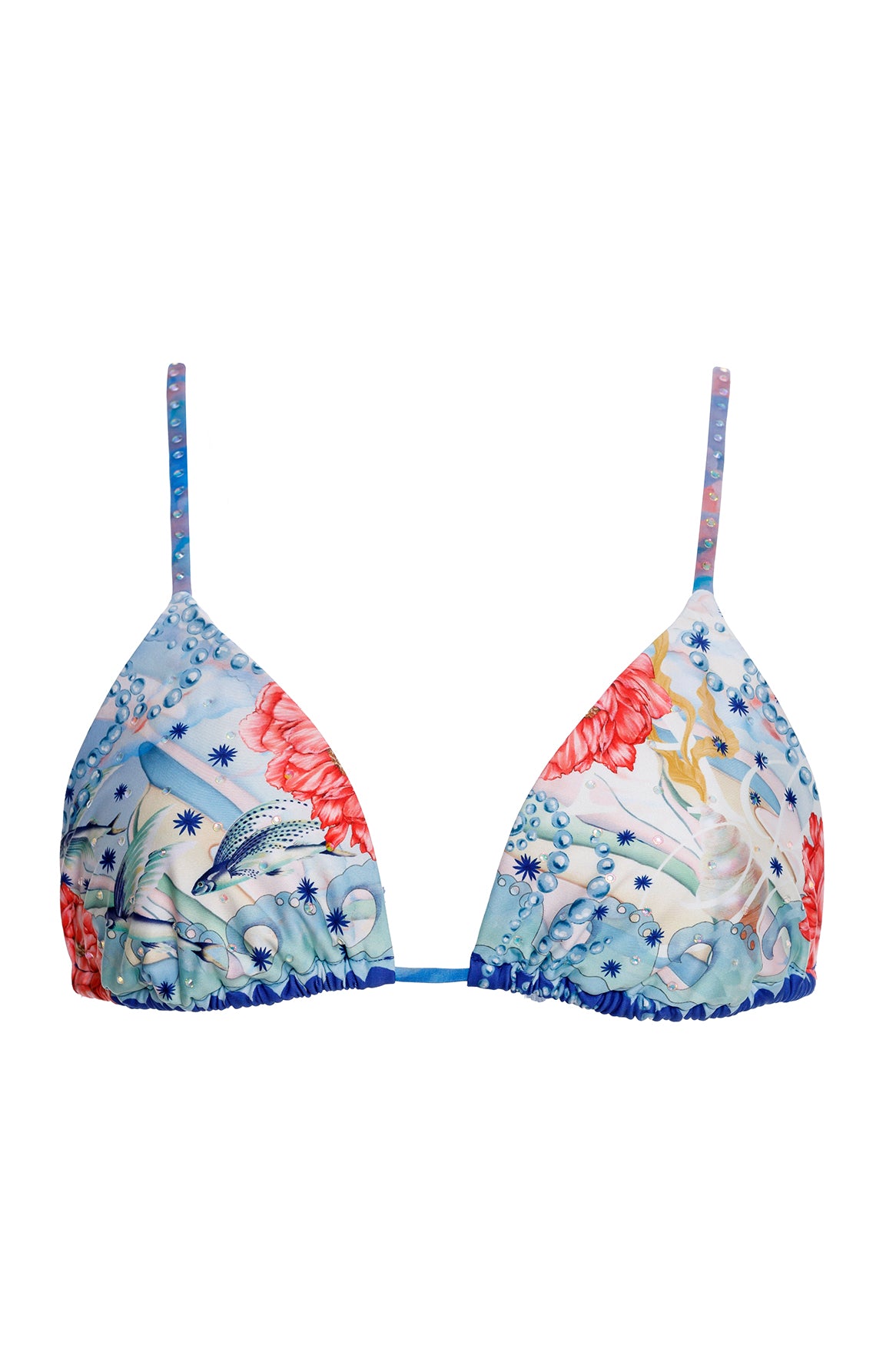 Lolita Bikini Top for Women - Sexy Vintage Swimwear with Adjustable Straps & Padded Cups - Perfect for Beach, Pool Party & Summer Vacation
