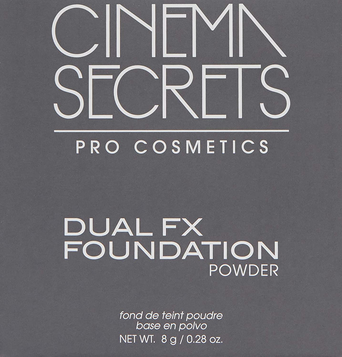 CINEMA SECRETS Pro Cosmetics Dual Fx Foundation Powder - Oil-Free, Long-Lasting Coverage for All Skin Types | Perfect for Professional Makeup Artists & Everyday Beauty Routine