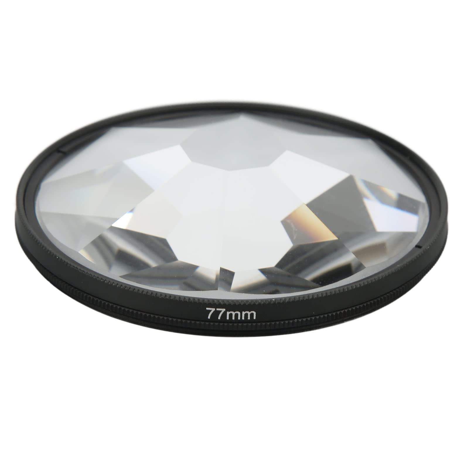 Ciciglow 77mm Kaleidoscope Glass Prism Camera Lens Filter - Creative Photography Effect Filter for DSLR Cameras, Perfect for Movies, Music Videos & Artistic Portraits