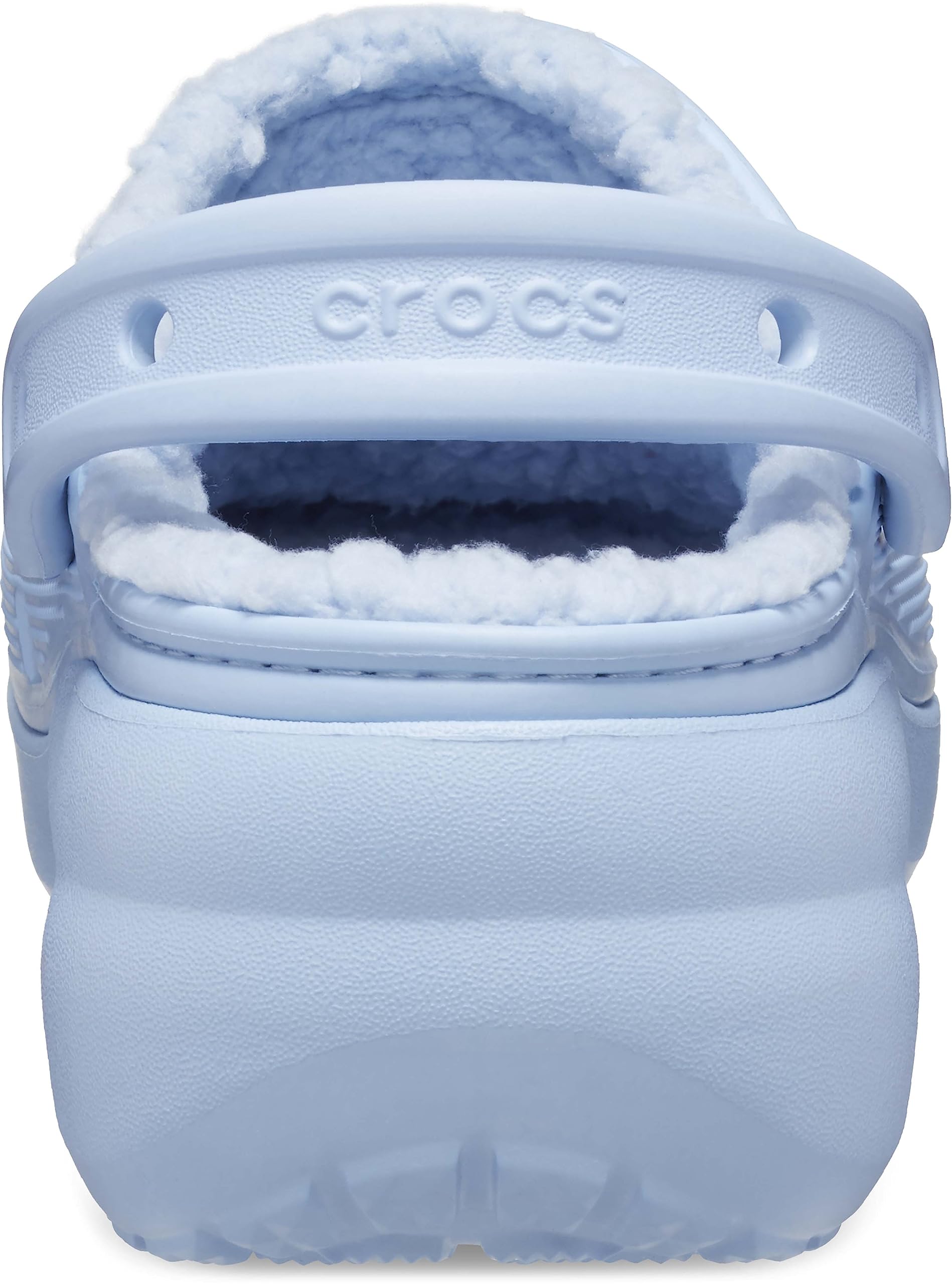 Crocs Women's Classic Lined Platform Clogs - Comfortable Winter Shoes for Women, Non-Slip Indoor/Outdoor House Slippers for Nurses, Teachers & Home Use