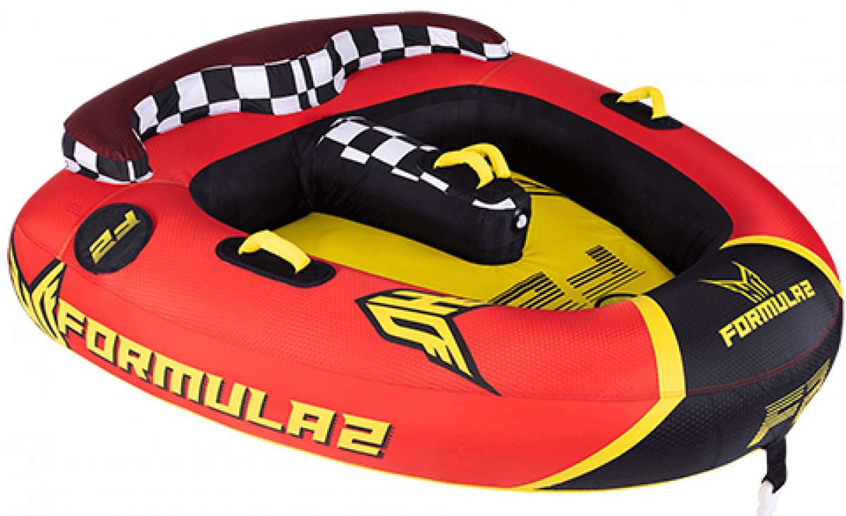 HO Sports Formula 2 Tube 2023 - Premium Inflatable Towable for Water Sports & Lake Fun - Perfect for Boating, Beach Parties & Summer Adventures