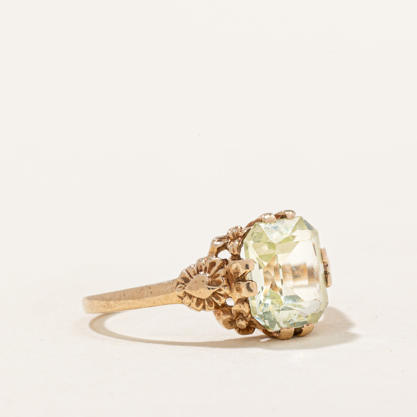 1.50ct Synthetic Spinel Cocktail Ring - Size 5.5 - Elegant Evening Party Jewelry for Women - Perfect for Weddings, Dinners & Special Occasions