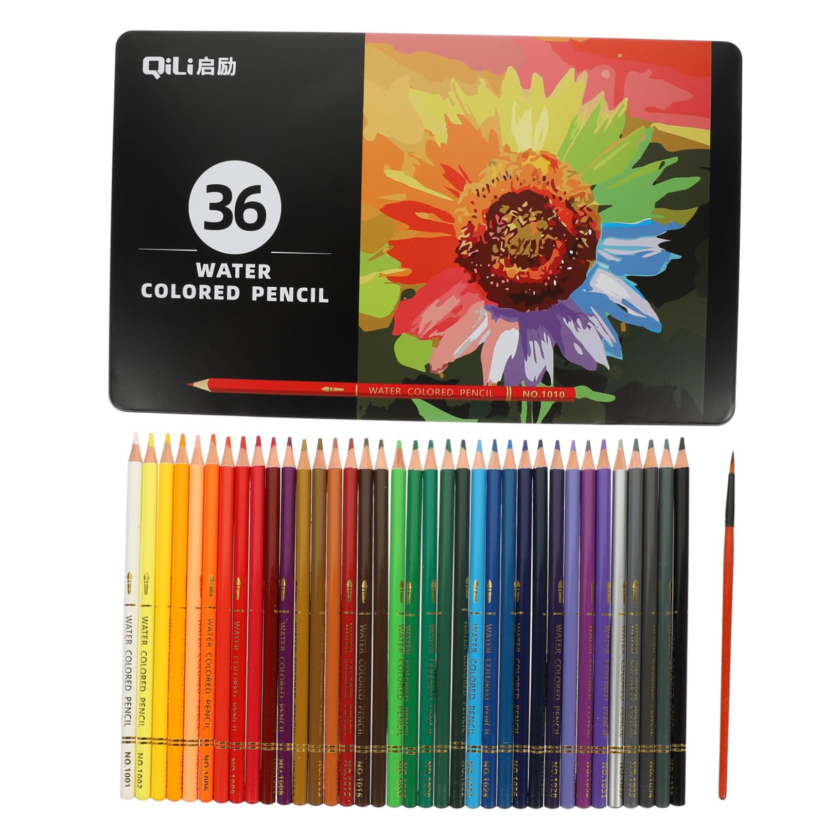 SEWACC 36-Piece Colored Pencils Set - Vibrant Wooden Drawing Pencils for Artists, Students & Kids - Portable Watercolor Pencils for Sketching, Coloring Books & DIY Art Projects