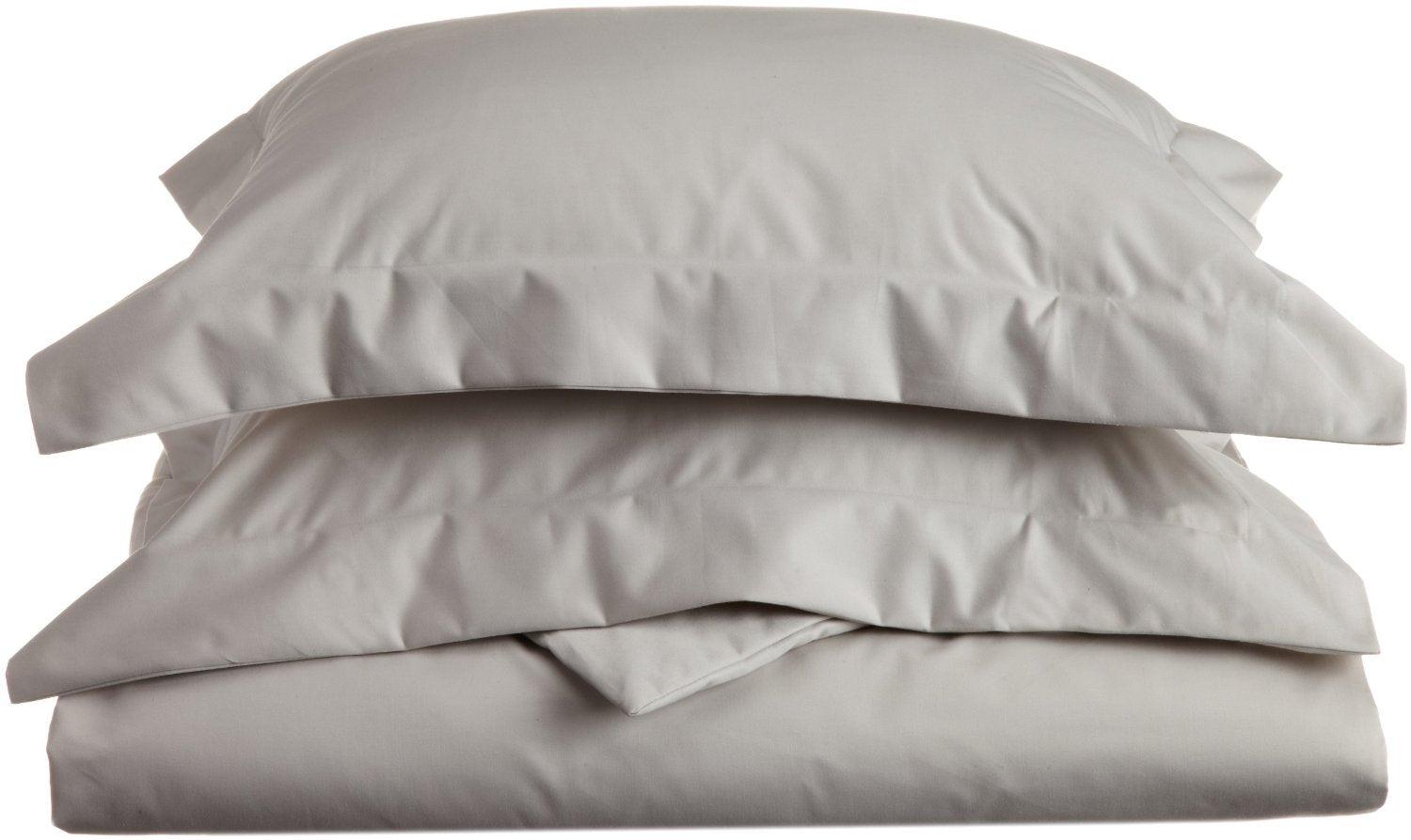 Luxury 1000 Thread Count Cotton Rich Solid Duvet Cover Set - King Size Bedding for Ultimate Comfort & Softness - Perfect for Master Bedrooms, Guest Rooms & Hotels