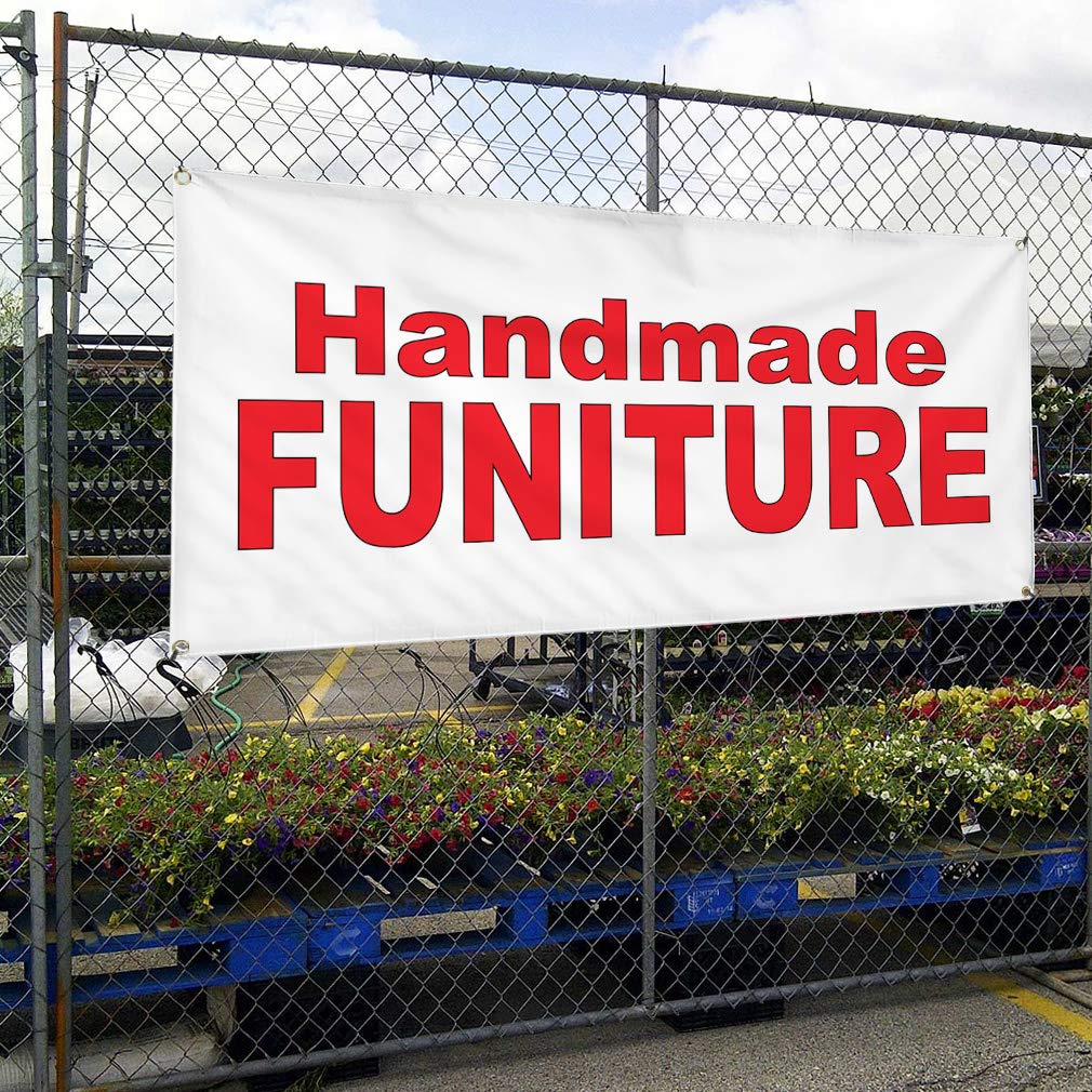 Durable 60x144 Inches Vinyl Banner with 10 Grommets - Weatherproof Outdoor Sign for Retail, Industrial & Yard Use | Perfect for Business Advertising, Event Decor & Property Signage