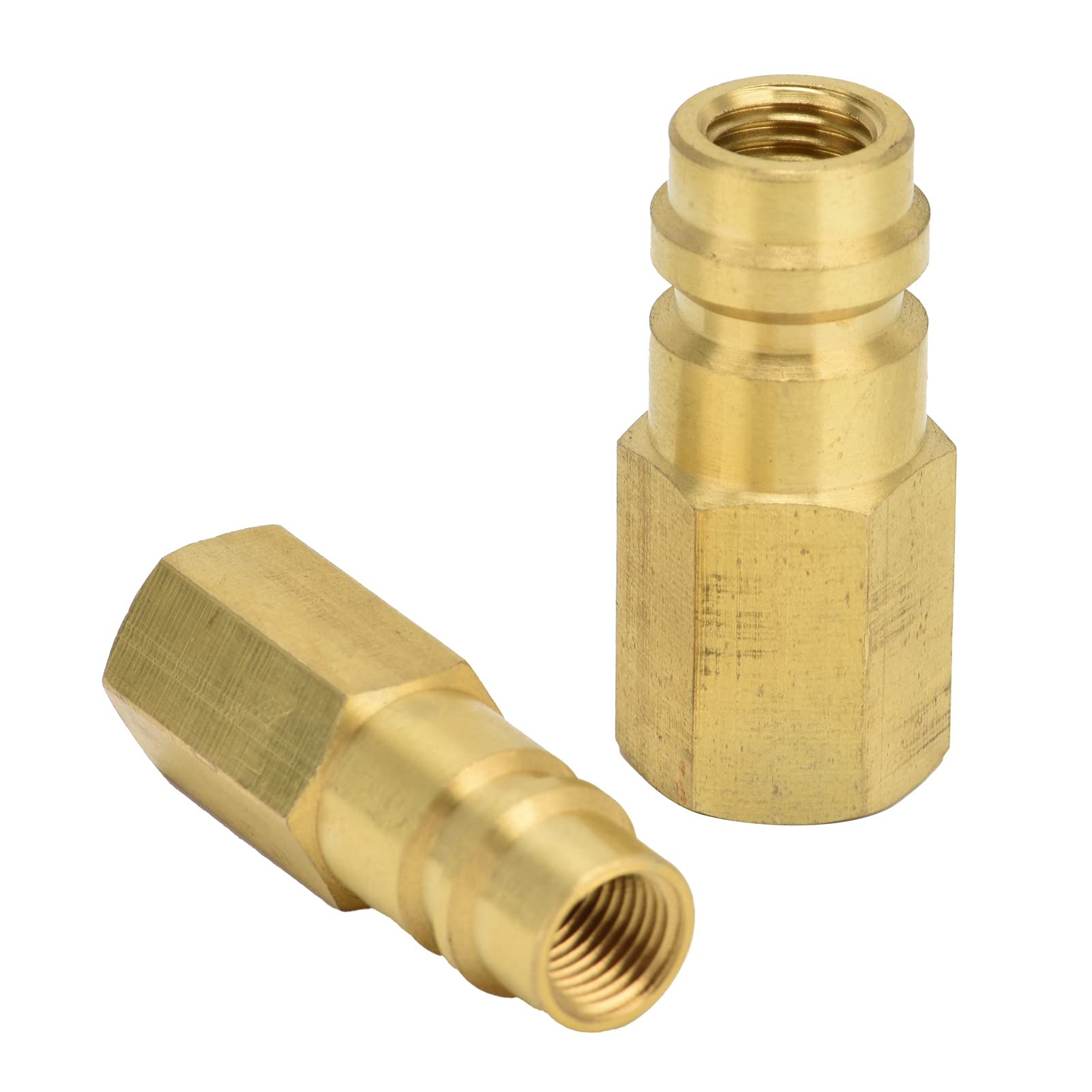 Durable & Corrosion-Resistant Refrigerant Adapter for AC Units - 2 Pack for Home & HVAC Maintenance | Perfect for R22 to R410A Conversion & DIY Air Conditioner Repairs