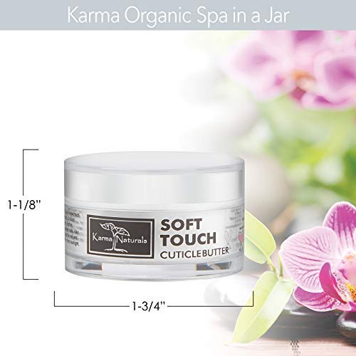Organic Cuticle Butter Cream - Deeply Nourishes Dry Skin & Strengthens Nails - Perfect for Manicures, Nail Care & Hand Treatment at Home or Salon