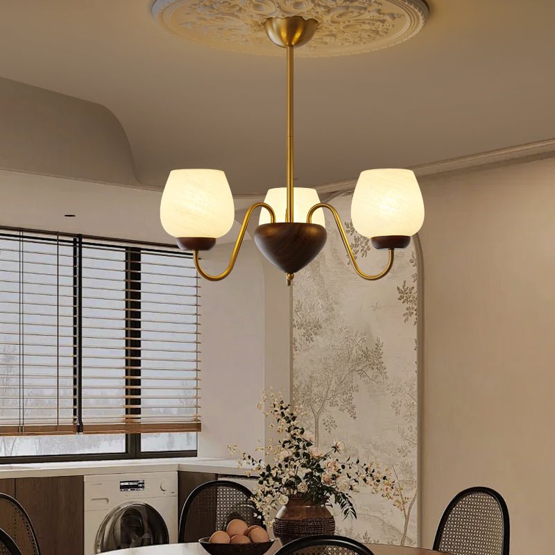 Elegant Aurora Crystal Chandelier - Modern Ceiling Light Fixture for Dining Room, Living Room & Bedroom | Perfect for Home Decor & Wedding Venues