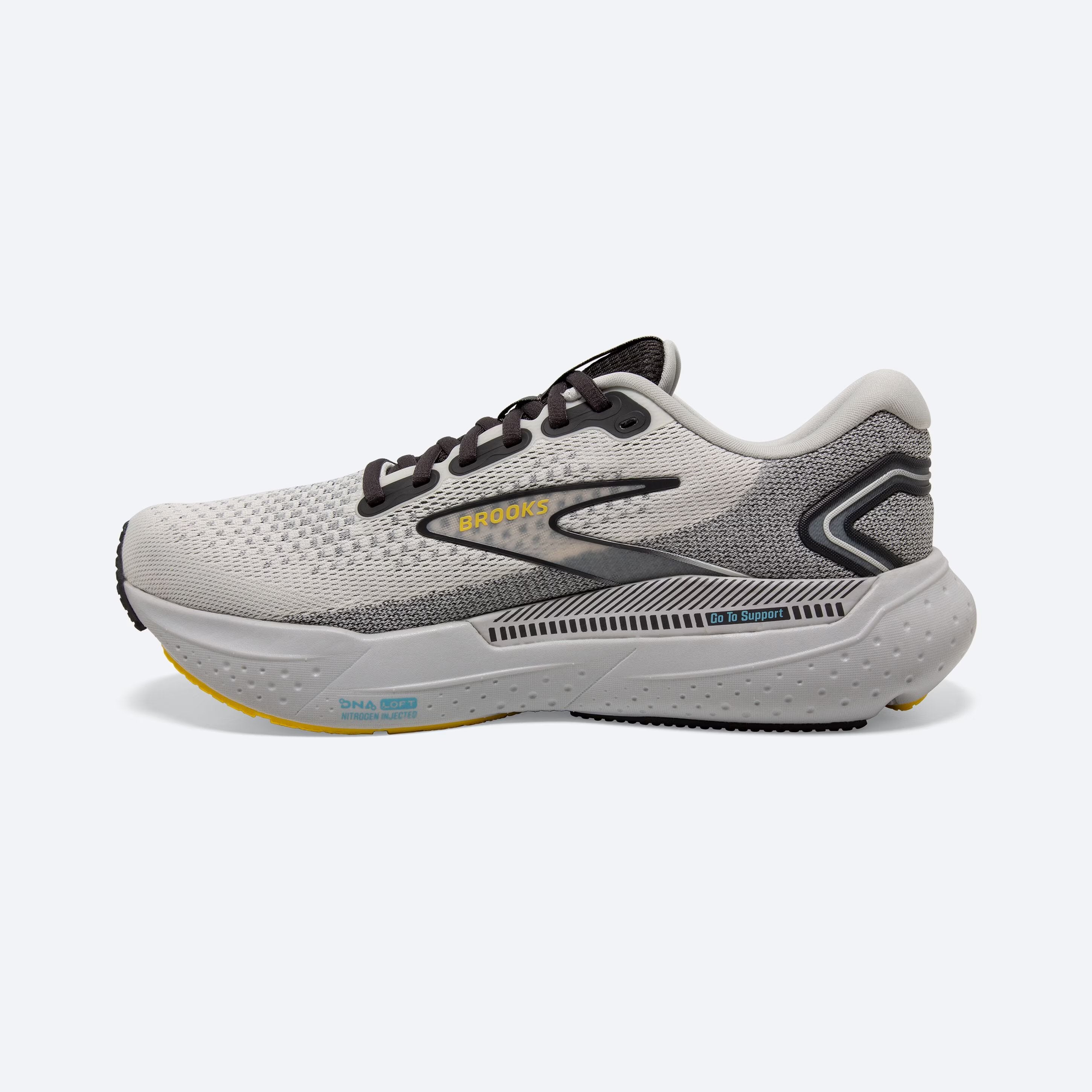 Brooks Glycerin GTS 21 Men's Running Shoes - Premium Cushioned Support for Road Running, Jogging & Training - Lightweight Stability Sneakers for Marathon & Daily Workouts