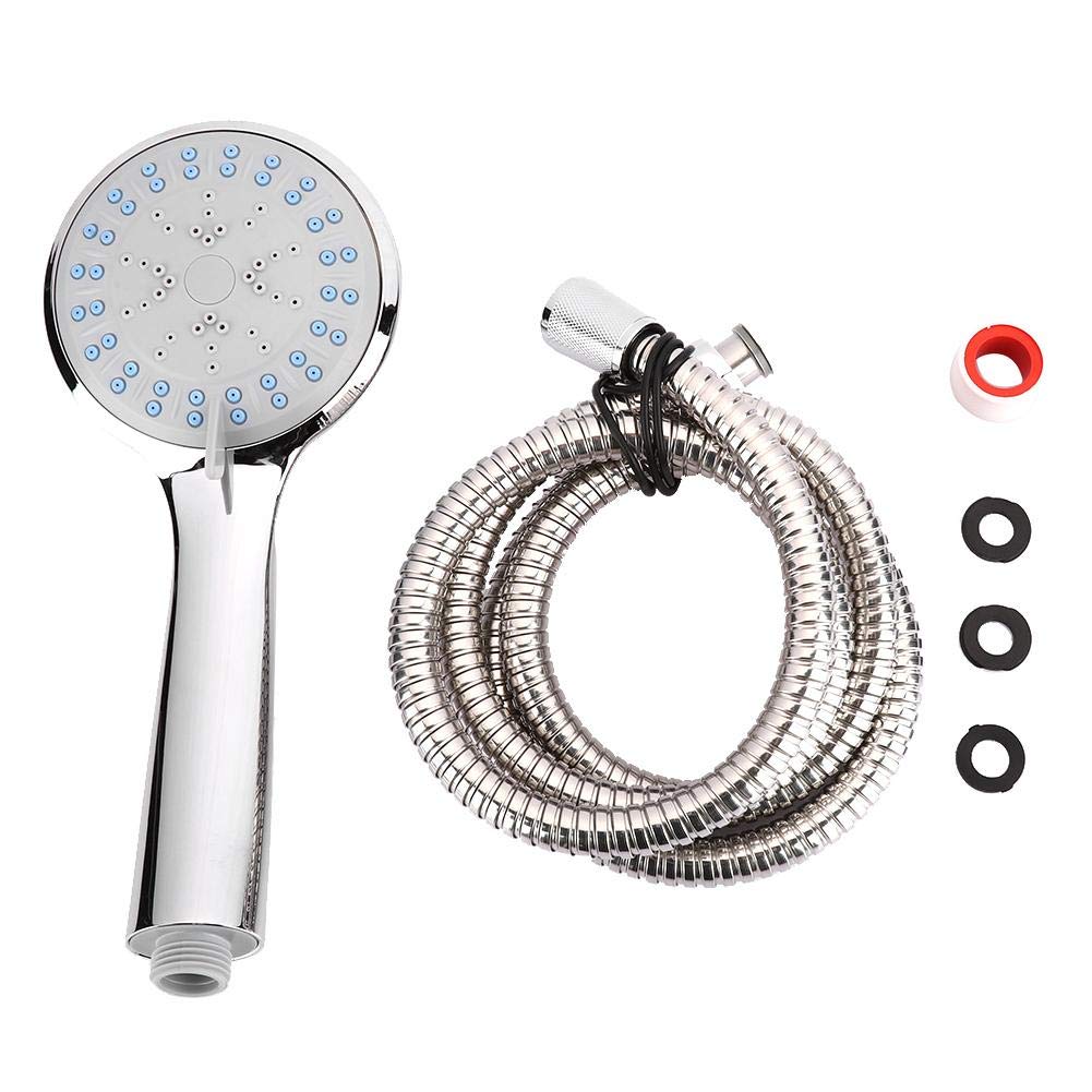Premium Handheld Shower Head with Hose - 3 Spray Functions, Water Saving Design (0-0.6Mpa Pressure) for Bathroom, Spa & Pet Washing
