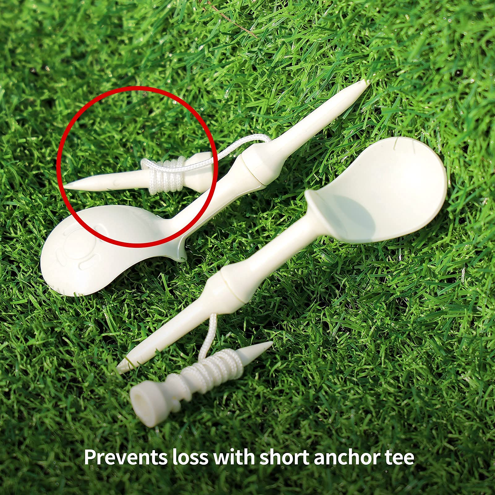 Licata NOBTEE Premium Golf Tees Set - 2 Pack (4 Tees Total) for Maximum Distance & Reduced Spin | Perfect for Driving Range & Tournament Play