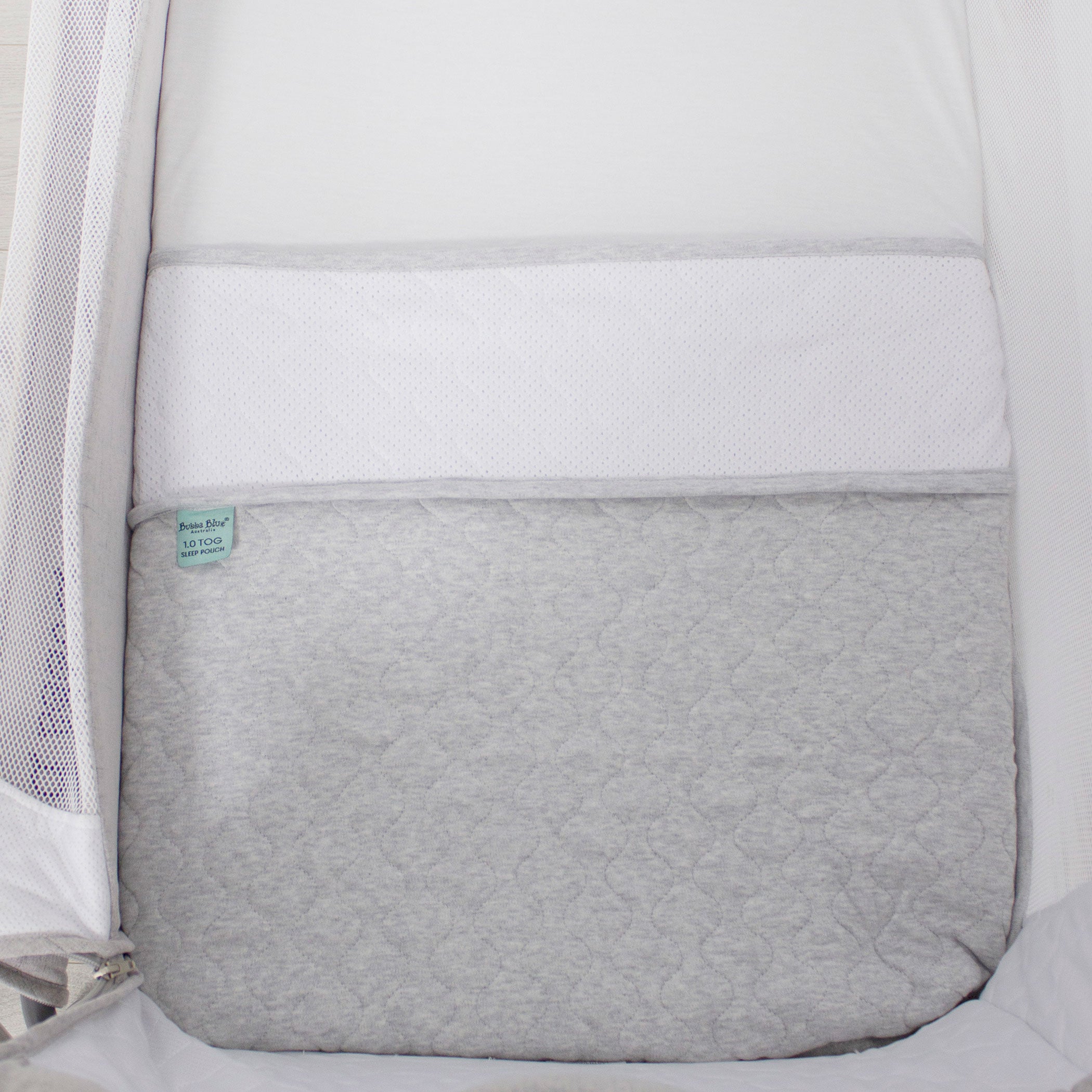 1.0 TOG Baby Sleep Sack - Breathable Co Sleeper & Bedside Bassinet for Newborns - Perfect for Safe Co-Sleeping and Nursery Use