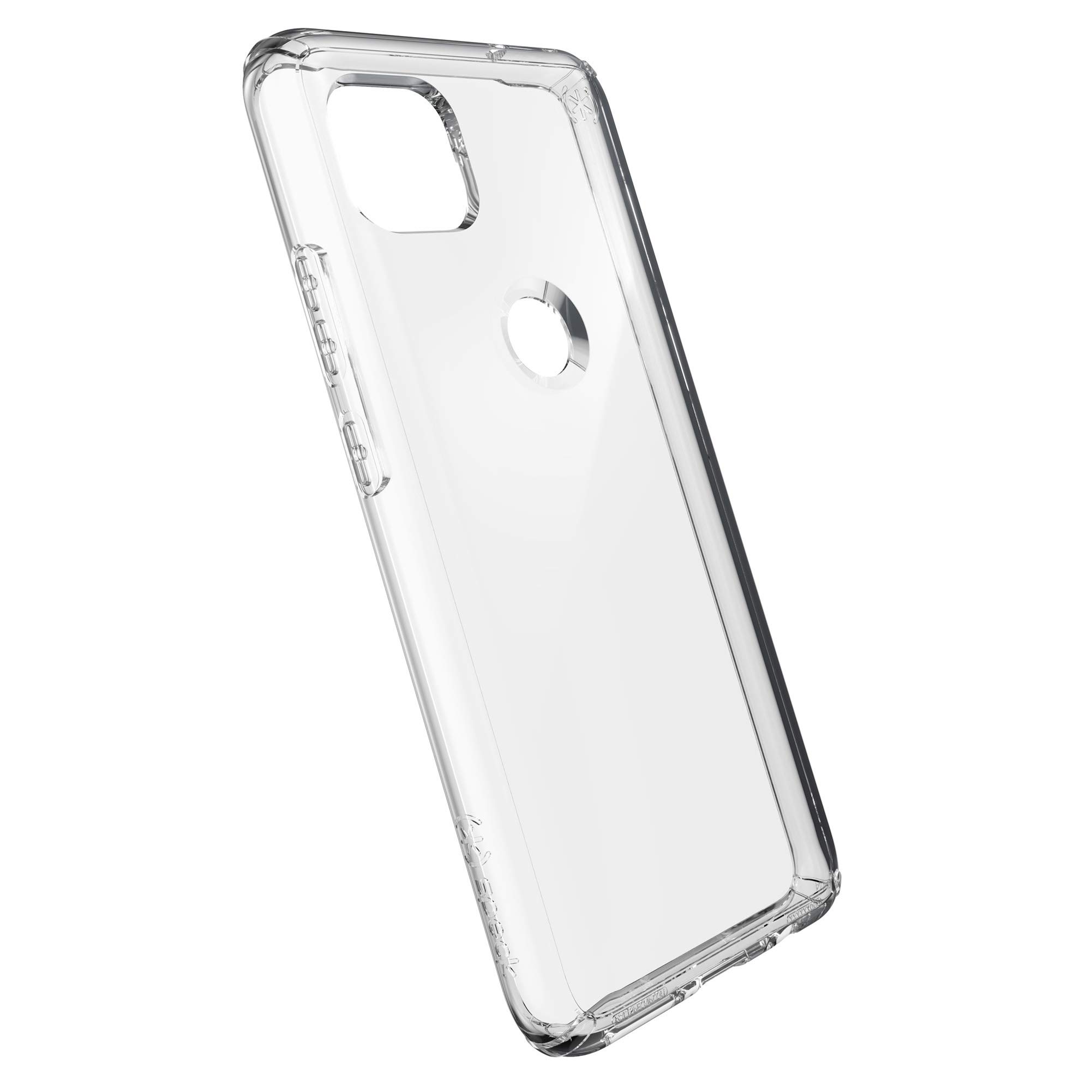 Speck Presidio Exotech Motorola One 5G Case - Clear Protection for Daily Use