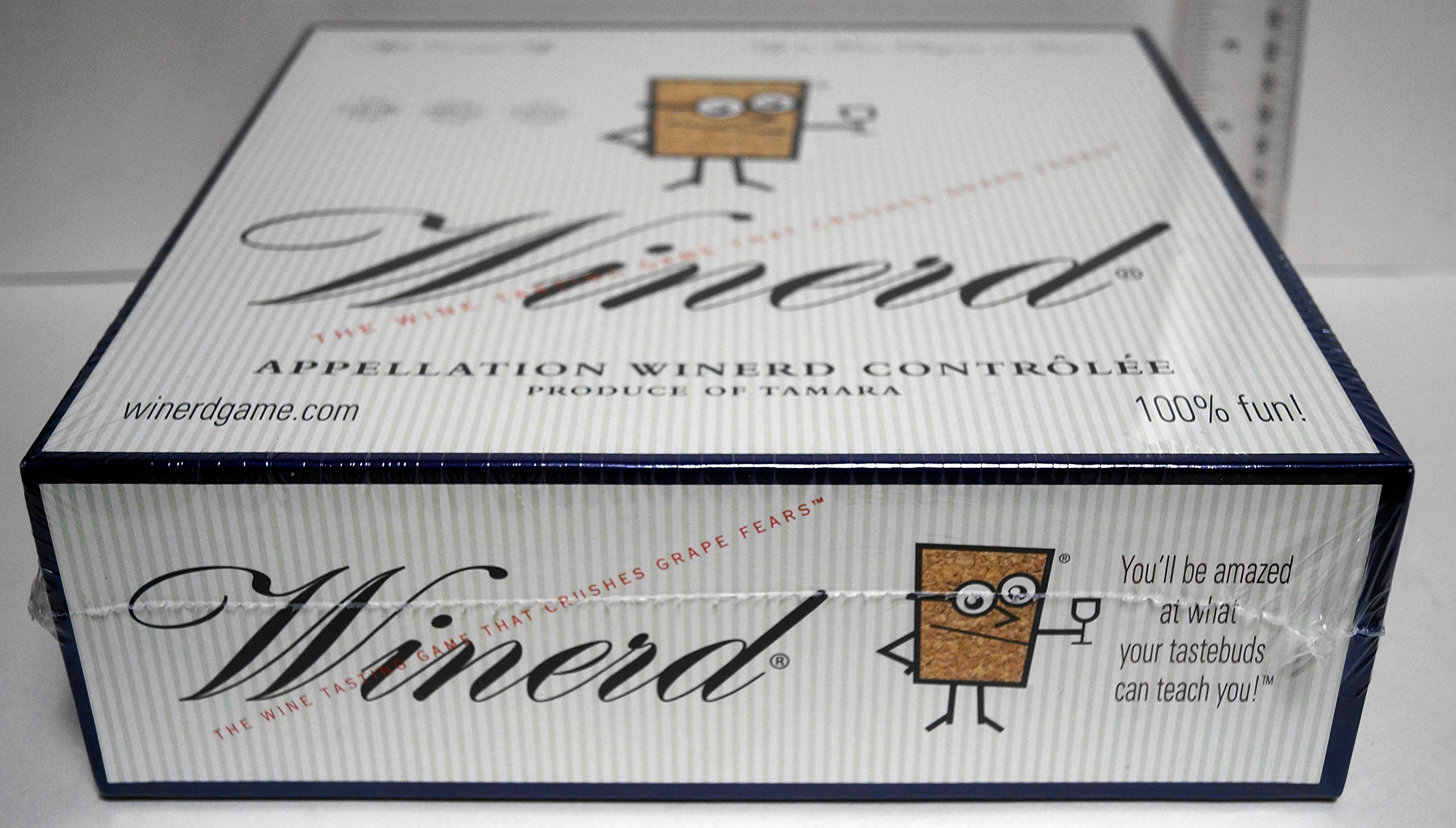 Winerd Wine Trivia and Blind Tasting Board Game for Adults - Fun Party Game for Wine Lovers, Perfect for Date Nights & Social Gatherings