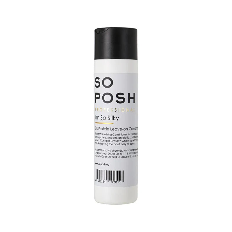 So Posh I'm So Silky Leave-In Conditioner for Smooth & Shiny Hair - 3 Sizes (8oz, 16oz, 32oz) - Perfect for Daily Hair Care, Frizz Control & Heat Protection