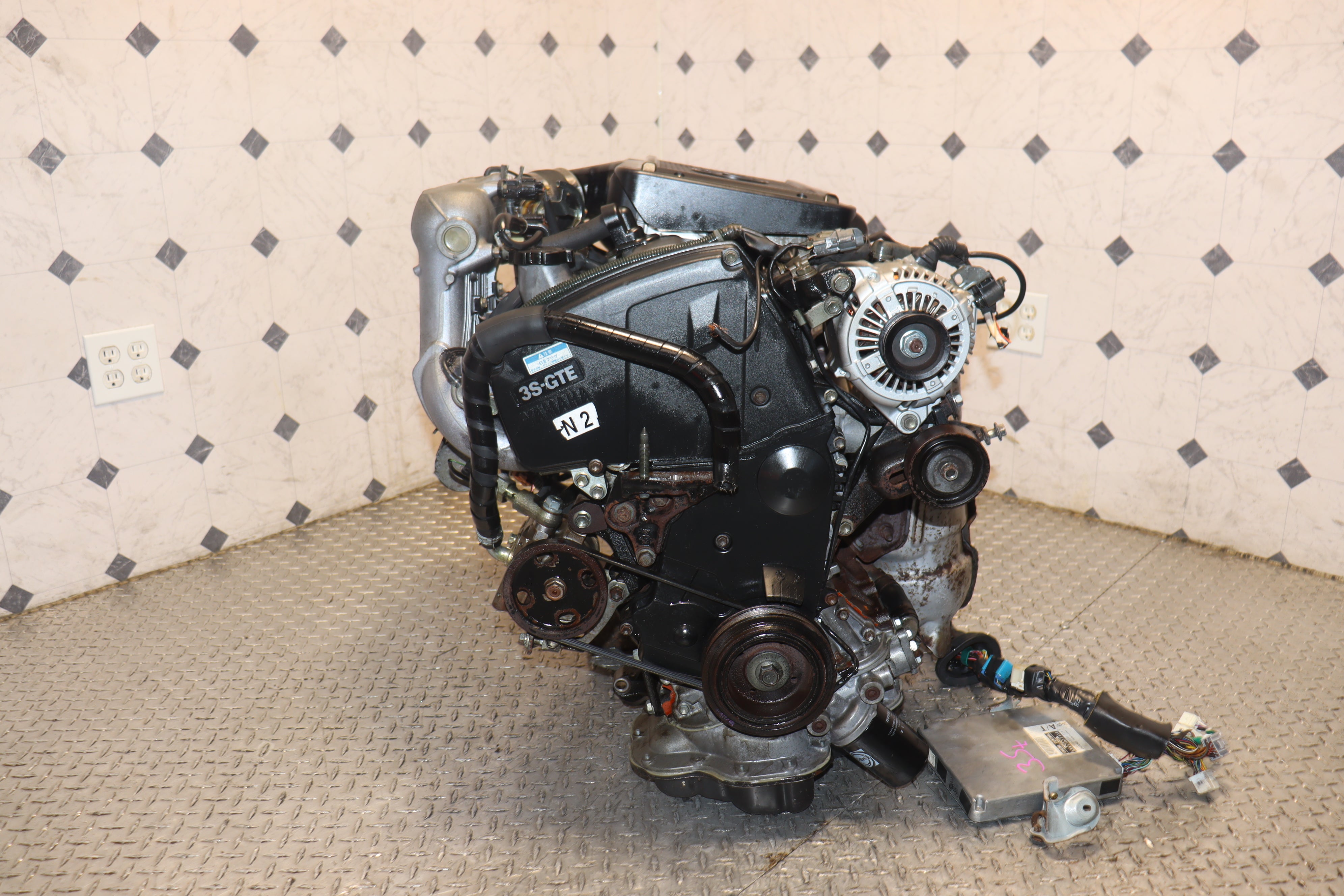 JDM Toyota Caldina 3SGTE Turbo 2.0L 4-Cylinder Engine ST246 for 4th Gen MR2 & Celica - High Performance Upgrade for Racing & Street Tuning