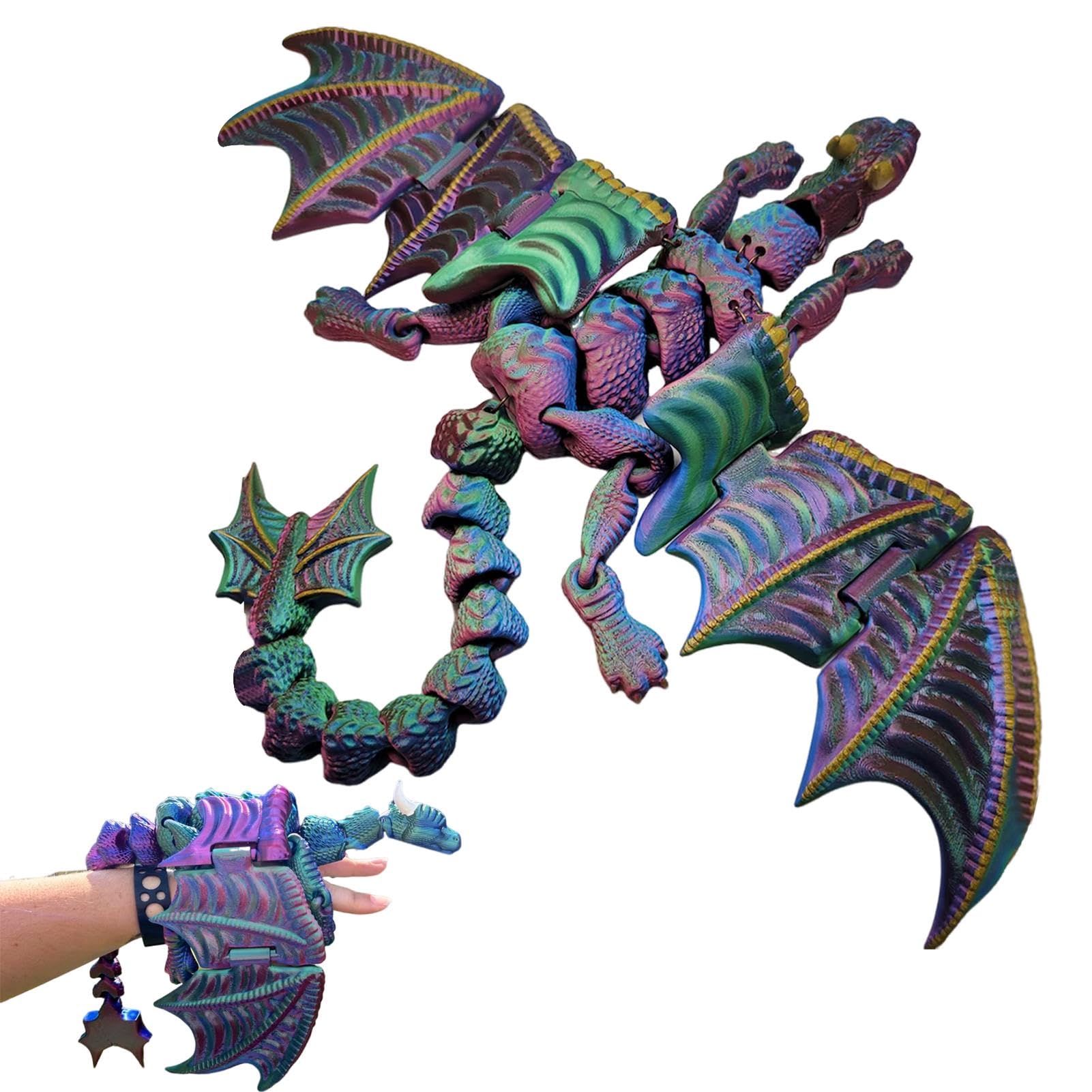 Dragon Finger Puppet Toy - Cute Animal Hand Puppet for Kids, Theater & Playtime Fun