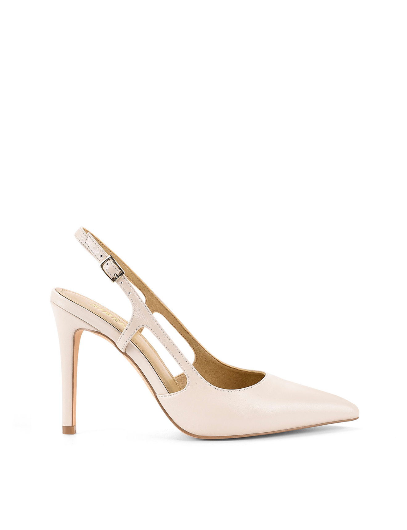 Cipriani Women's Stiletto Pump Shoes - Bone Leather High Heels for Party, Wedding & Evening Wear