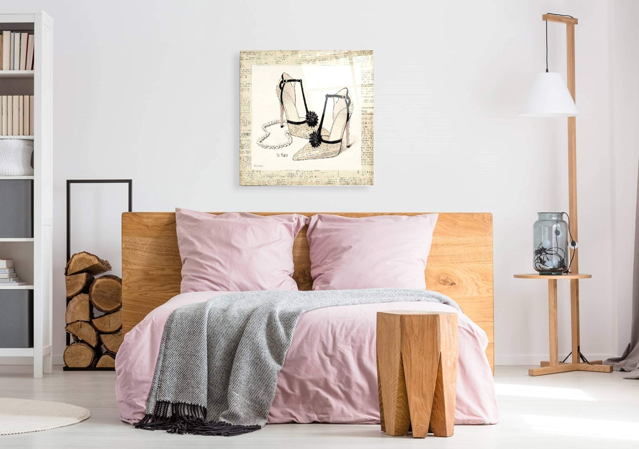 Epic Art 'From Emilys Closet I' by Emily Adams - 36x36 Inch Modern Acrylic Glass Wall Art Decor - Perfect for Living Room, Bedroom, or Office Wall Decor