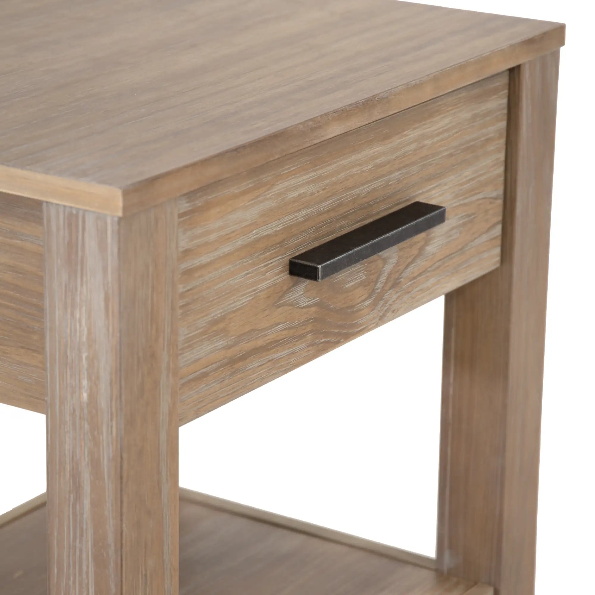 Modern One Drawer Nightstand - Slim Bedside Table with Storage for Small Spaces - Perfect for Bedrooms, Apartments & Dorms